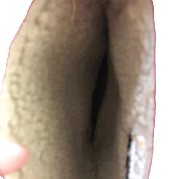 Timberland Girls Winter Boots Sz 4 Pink Cream Brown Sherpa Lined Waterproof - Picture 7 of 10